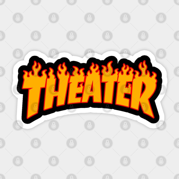 Theater Sticker by dreambeast.co